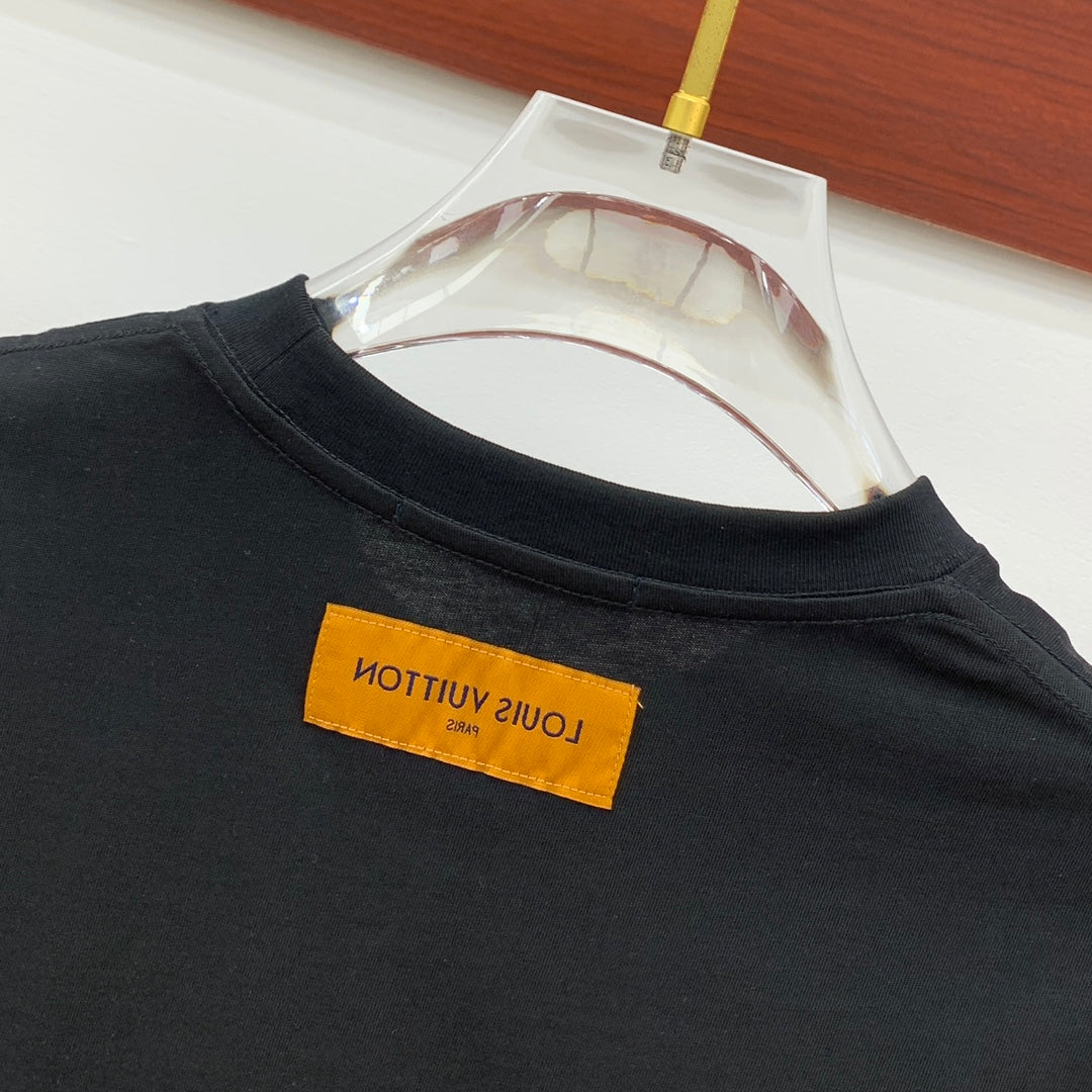 LV BLACK COTTON T-SHIRT 238893
