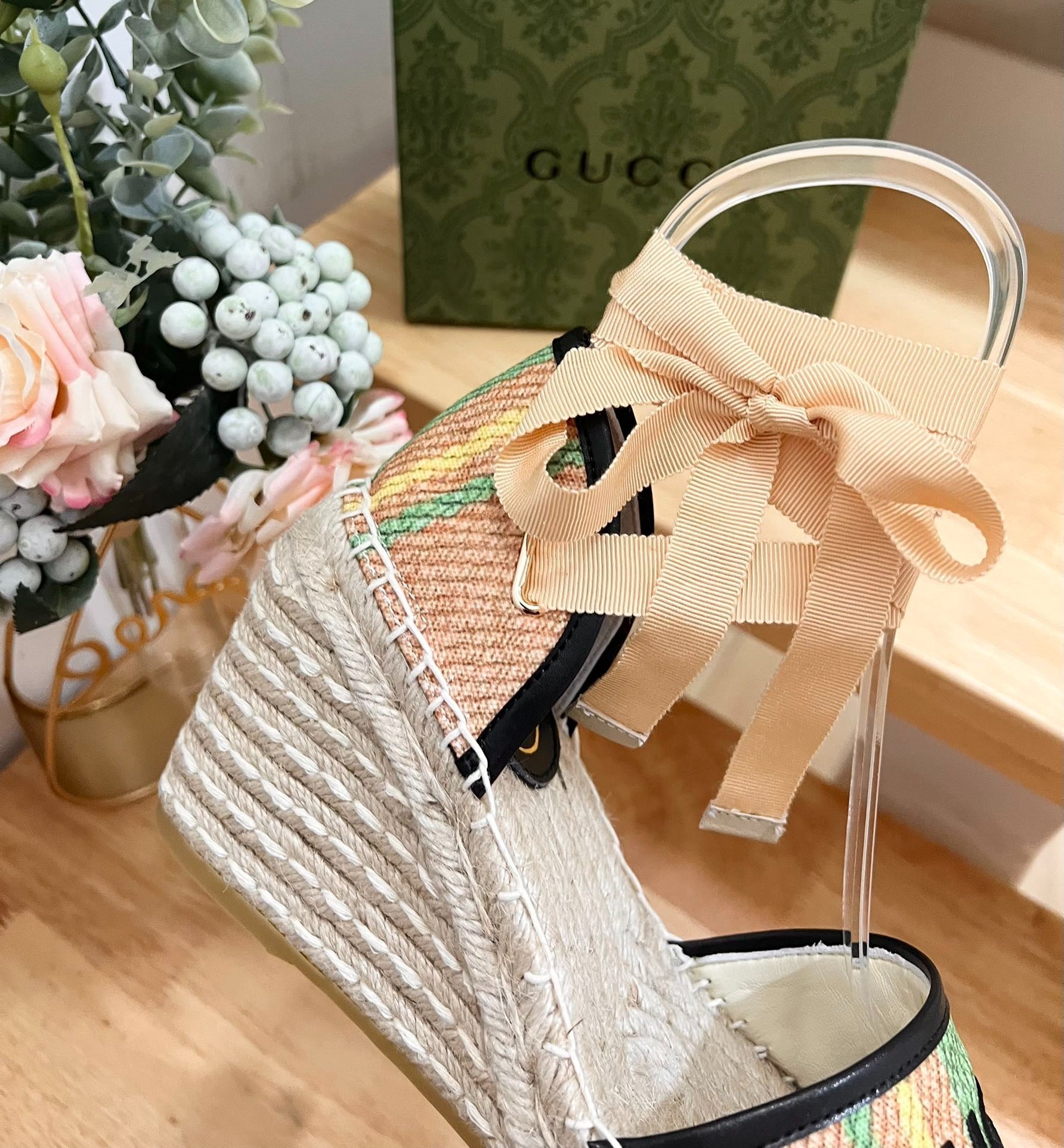 GG  Double G High Sandals Shoes
