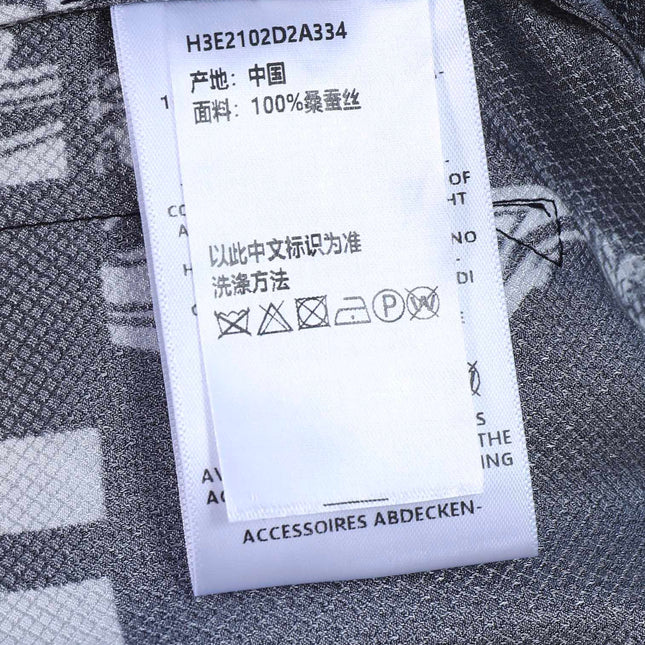 HERMES 25S SILK SHIRT 360