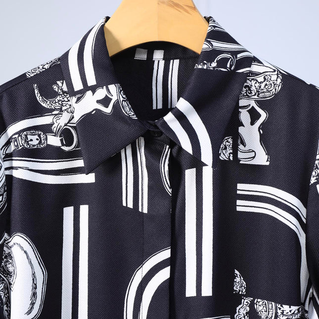 HERMES 25S SILK SHIRT 360