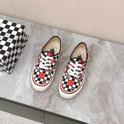 VALENTINO 25S GARAVANI X VANS SNEAKERS IN MULTICOLOR CANVAS