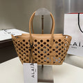 NEO MINA 20 BAG IN WHISKEY PERFORATED CALFSKIN
