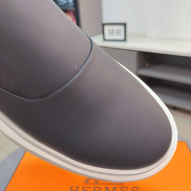 HM LANCE SLIP-ON SNEAKER DENIM COLOR CALFSKIN