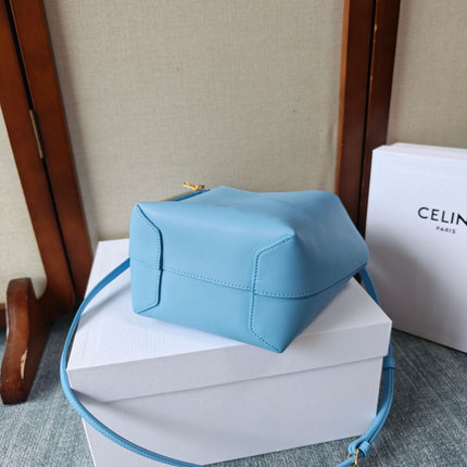 CELINE 26S HOBO BAG 31 IN SKY BLUE CALFSKIN