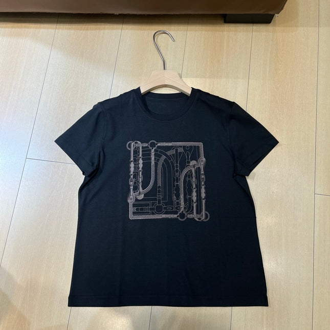 HERMES 25S CREW NECK T-SHIRT 408