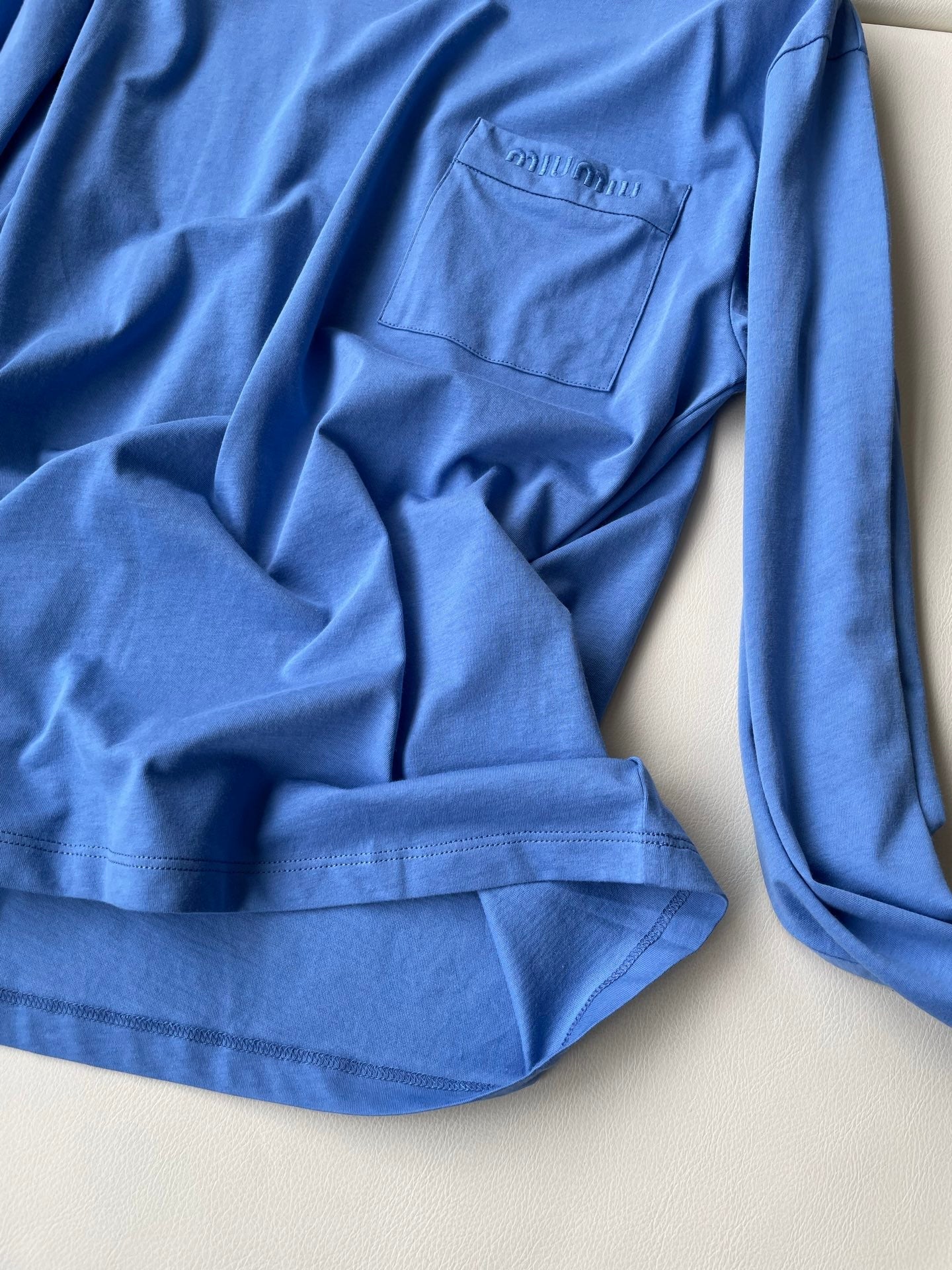 MIUMIU LONG-SLEEVE T-SHIRT STYLE 369