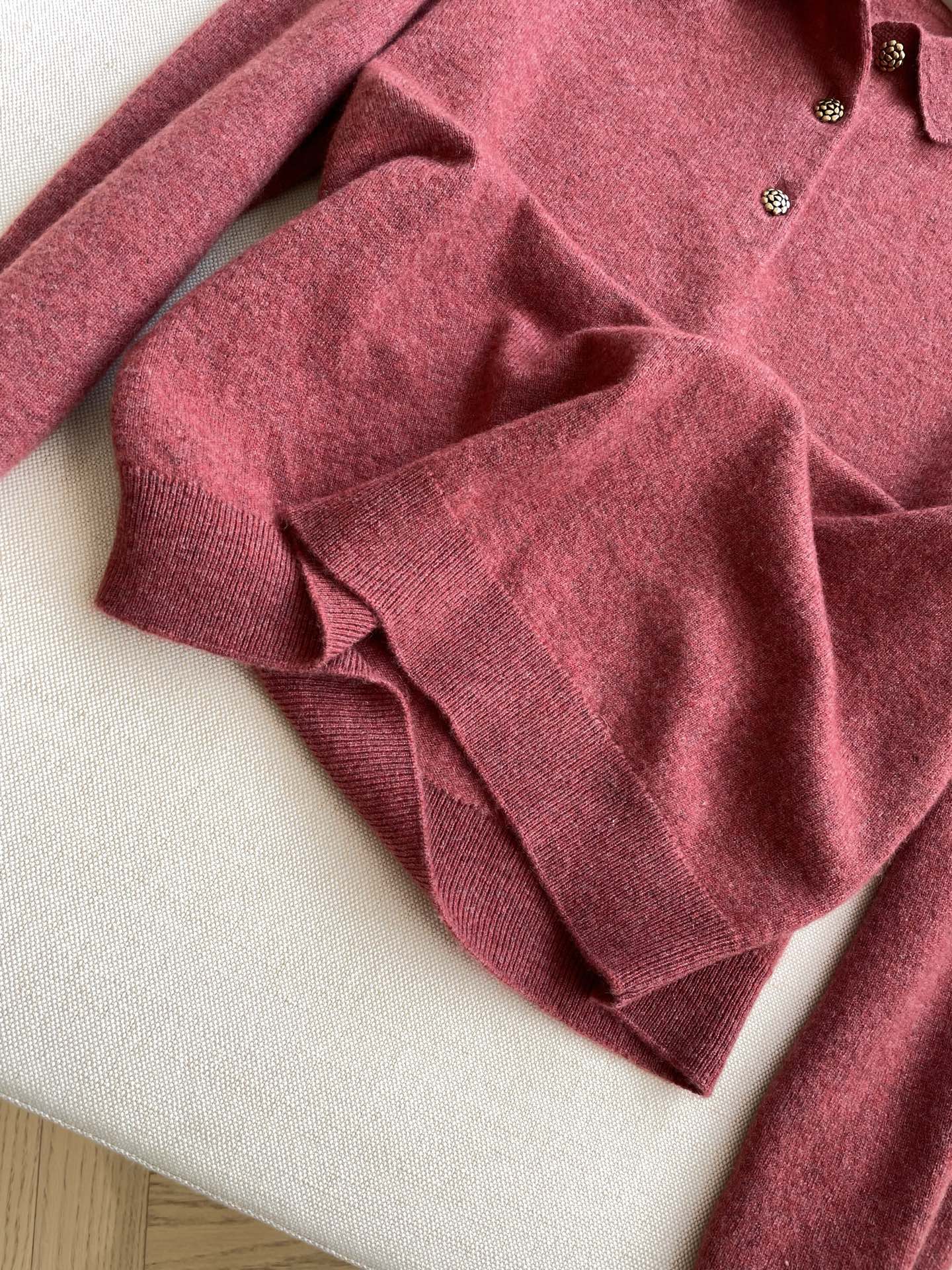 LP 26S LONG-SLEEVE POLO SWEATER 469
