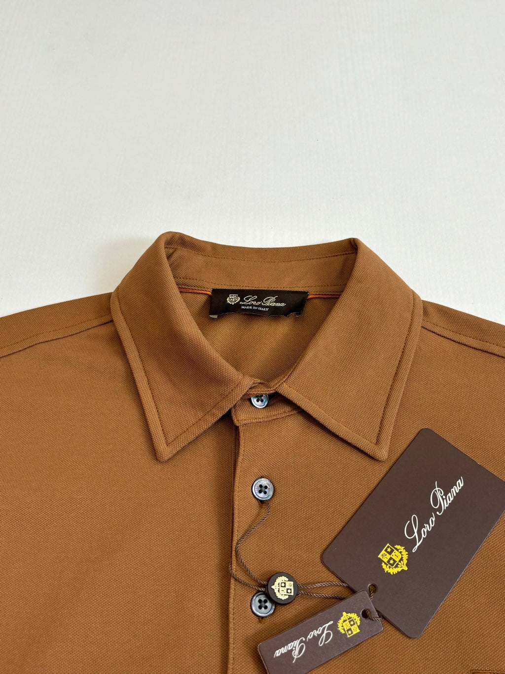 LORO PIANA 26S SHORT SLEEVE POLO SHIRT 728