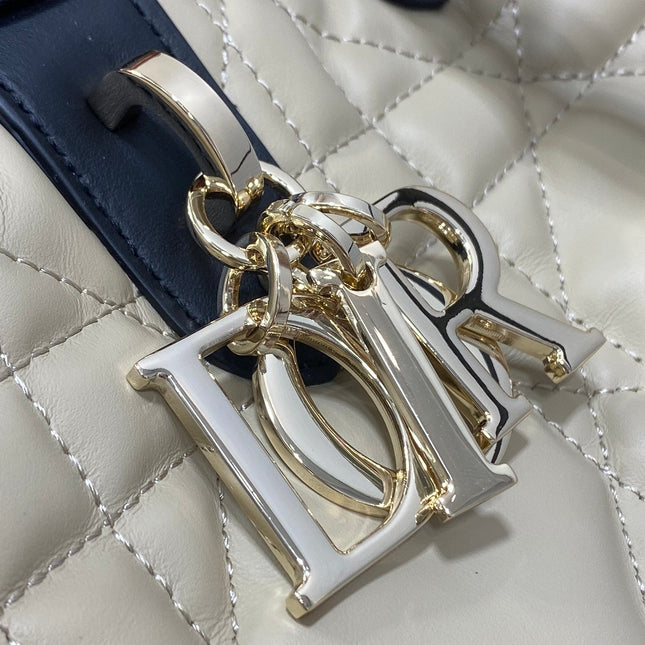 ALWAYS MINI 28 BAG IN IVORY TAN MACROCANNAGE CALFSKIN