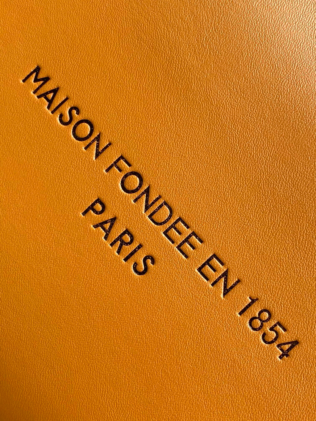 LV 26S SHOPPER TOTE 40 IN ORANGE CALFSKIN