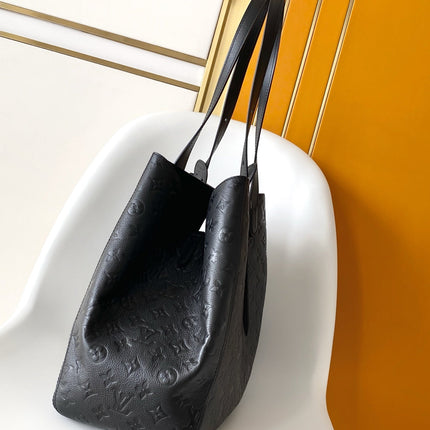 LV 26S ALL IN ONE BAG 56 IN BLACK MONOGRAM EMPREINTE LEATHER