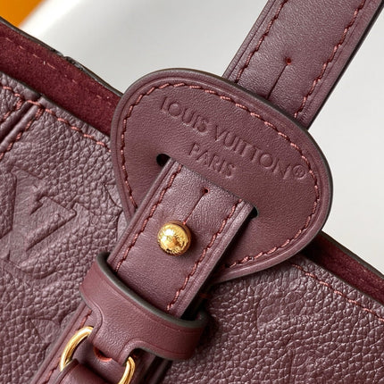 LV 26S ALL IN ONE BAG 56 IN DARK RED MONOGRAM EMPREINTE LEATHER