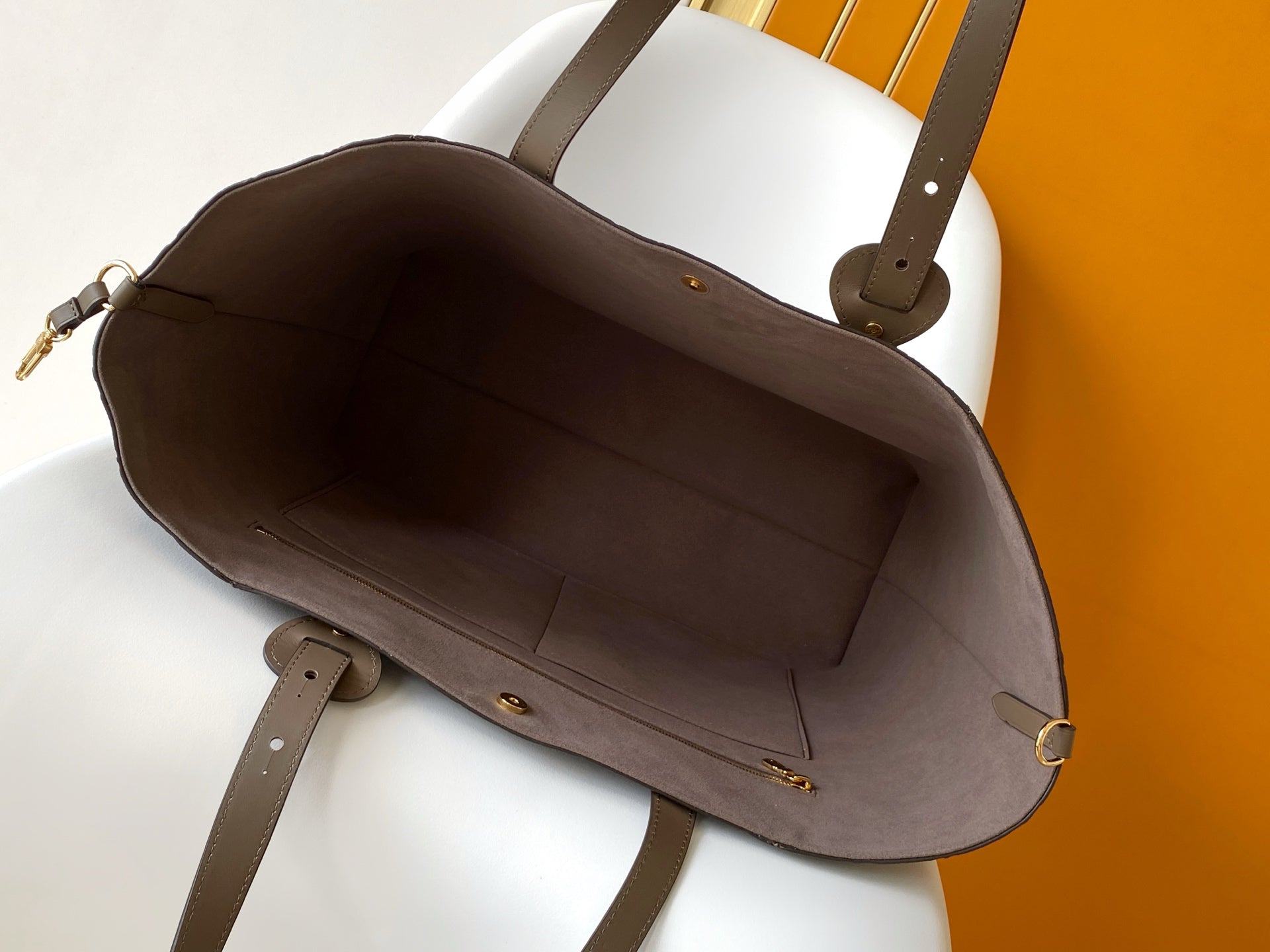LV 26S ALL IN ONE BAG 56 IN TAUPE BROWN MONOGRAM EMPREINTE LEATHER
