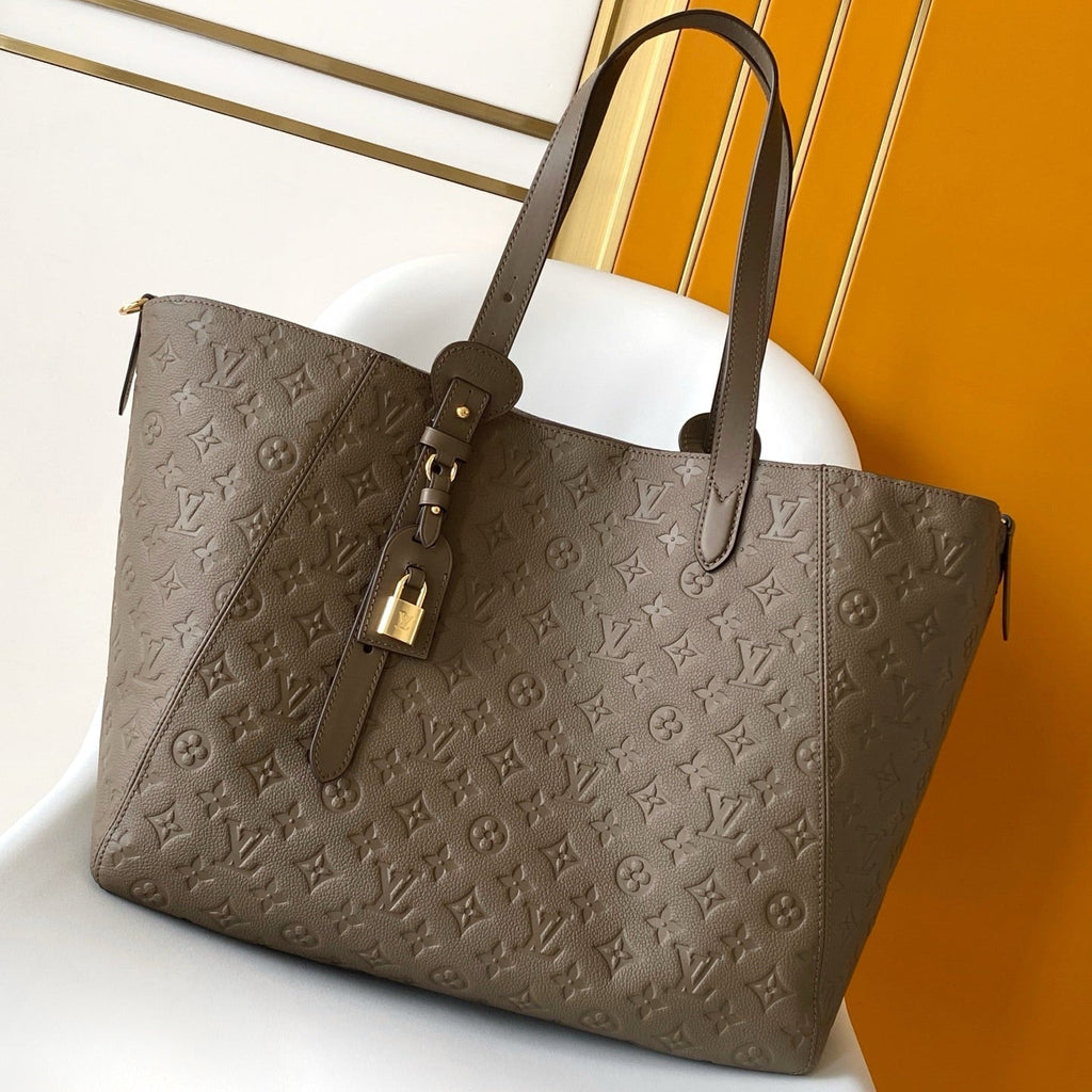 LV 26S ALL IN ONE BAG 56 IN TAUPE BROWN MONOGRAM EMPREINTE LEATHER