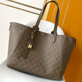 LV 26S ALL IN ONE BAG 56 IN TAUPE BROWN MONOGRAM EMPREINTE LEATHER