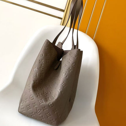 LV 26S ALL IN ONE BAG 56 IN TAUPE BROWN MONOGRAM EMPREINTE LEATHER