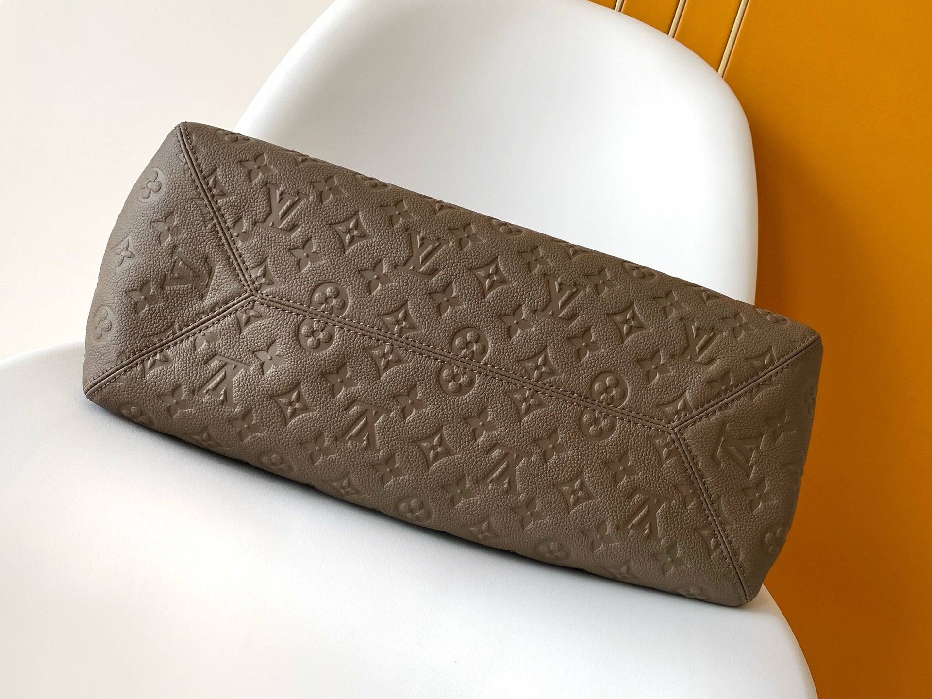 LV 26S ALL IN ONE BAG 56 IN TAUPE BROWN MONOGRAM EMPREINTE LEATHER