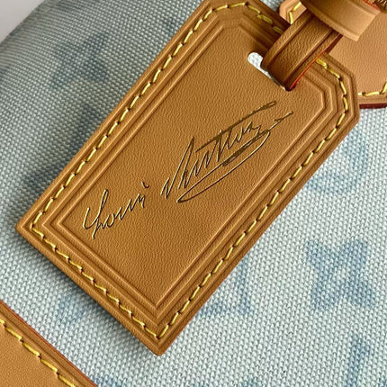 LV 26S ALMA BB BAG 23 IN LIGHT BLUE MONOGRAM CANVAS