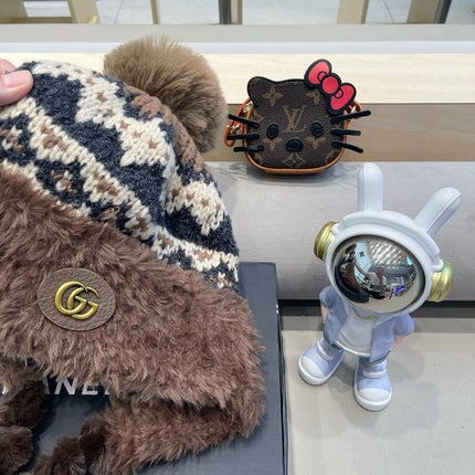 BEANIE HAT IN COLORFUL WOOL 400960