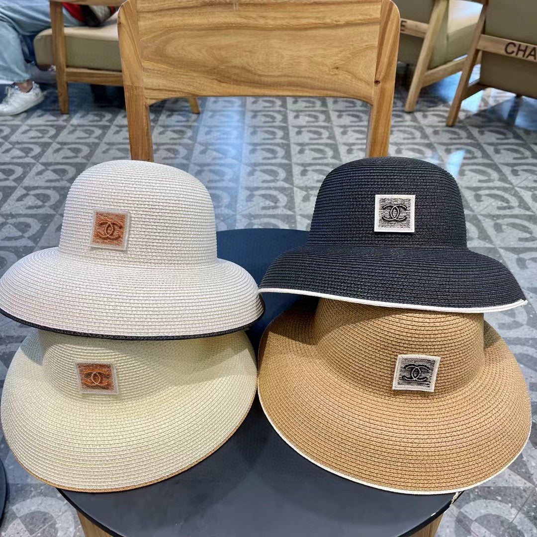 STRAW CLOCHE HAT IVORY 672757