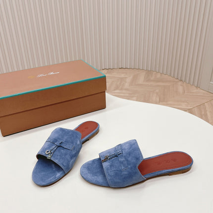LP SUMMER CHARMS SANDALS IN AEGEAN SUEDE