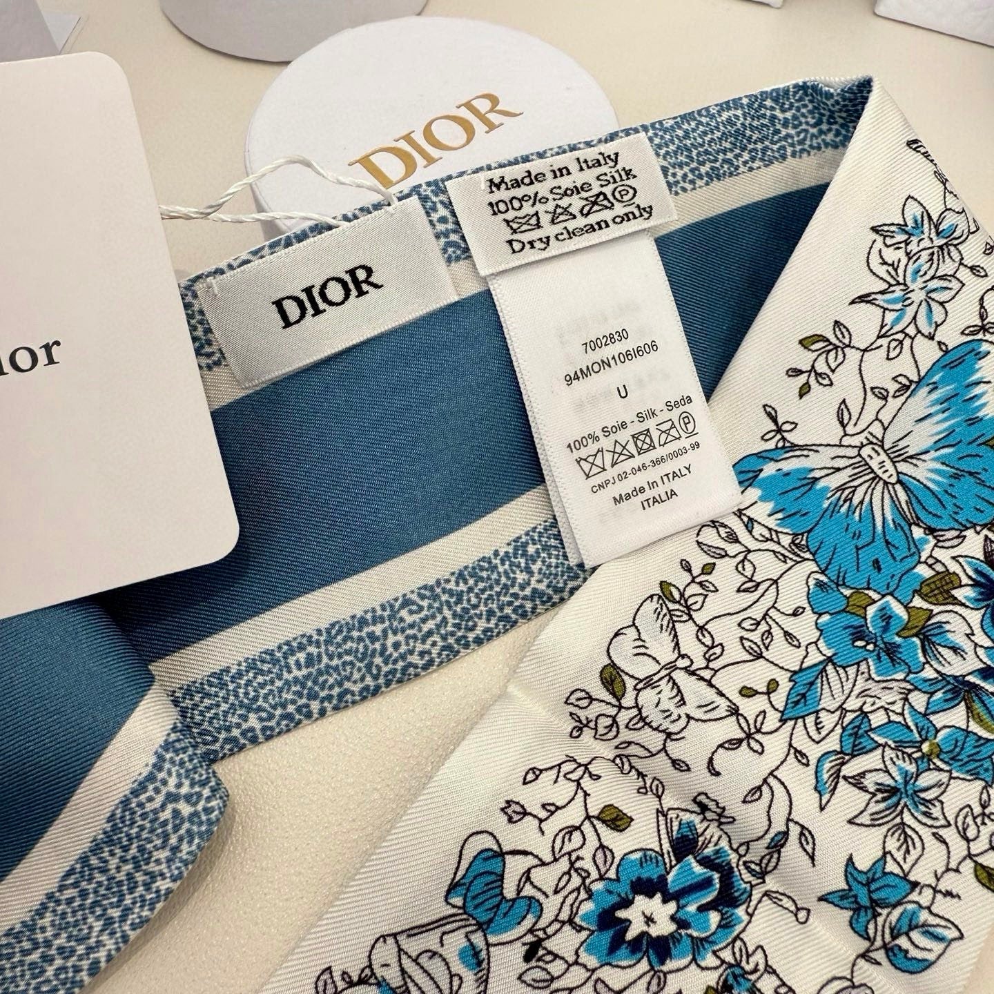 DIOR RIBBON IN SILK 591424