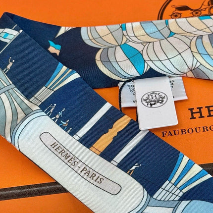 HERMES 25S NECKERCHIEF 86 IN SILK 991546