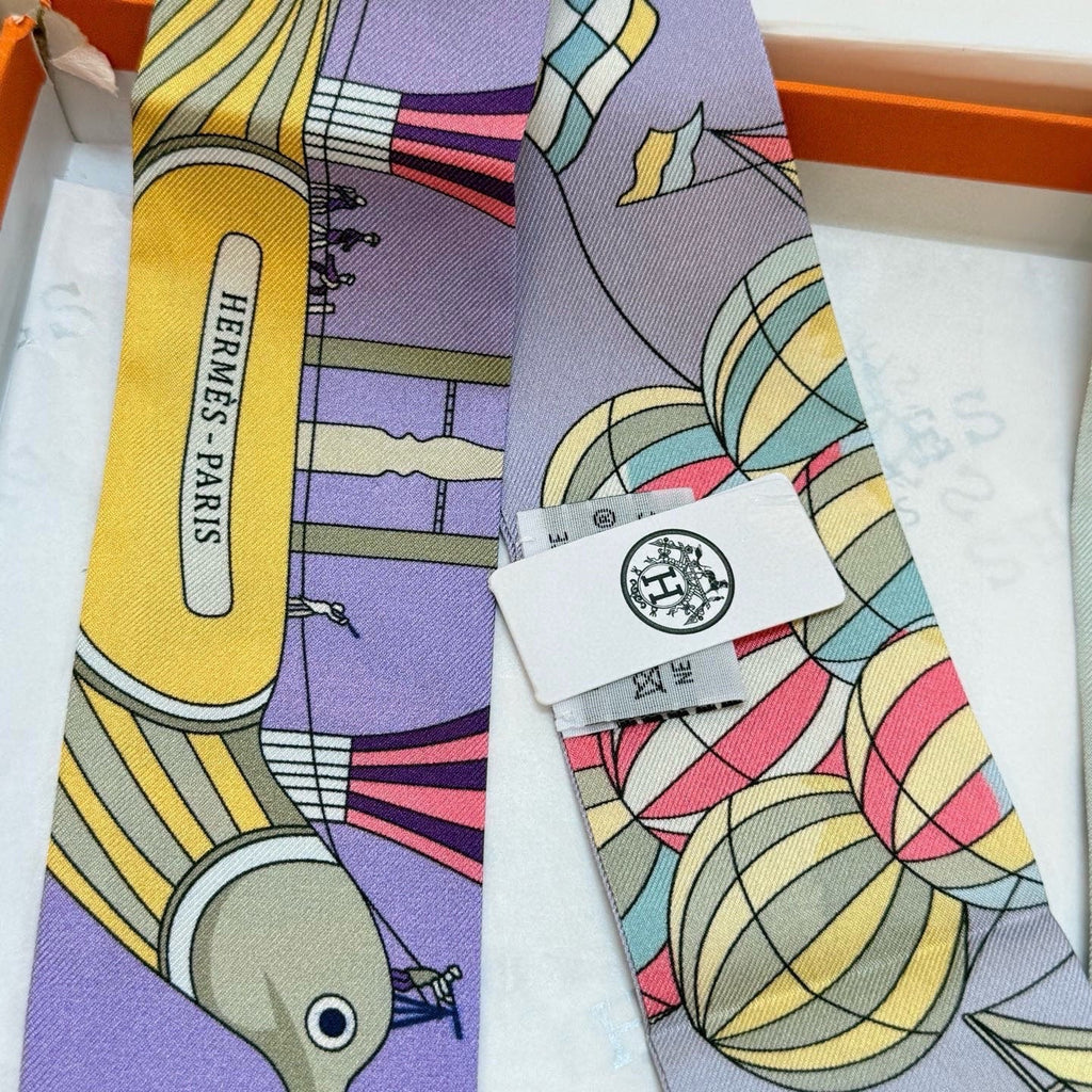 HERMES 25S NECKERCHIEF 86 IN SILK 991549