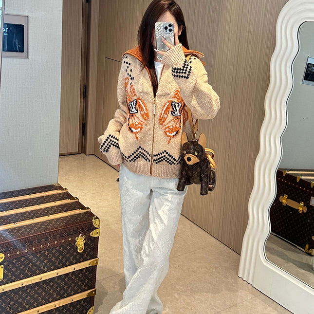 LV 25S WOOL CARDIGAN 0016
