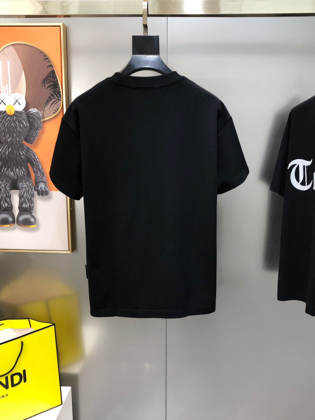 LV BLACK COTTON T-SHIRT 239466
