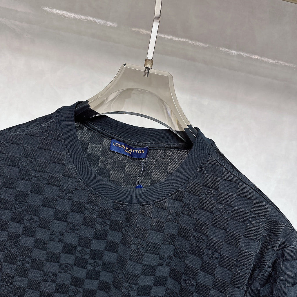 LV T-SHIRT BLACK 239625