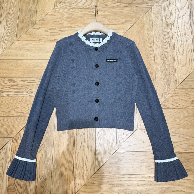 MIUMIU 26S KNIT CARDIGAN 948