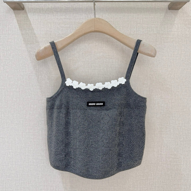 MIUMIU KNIT CAMI TOP STYLE 802