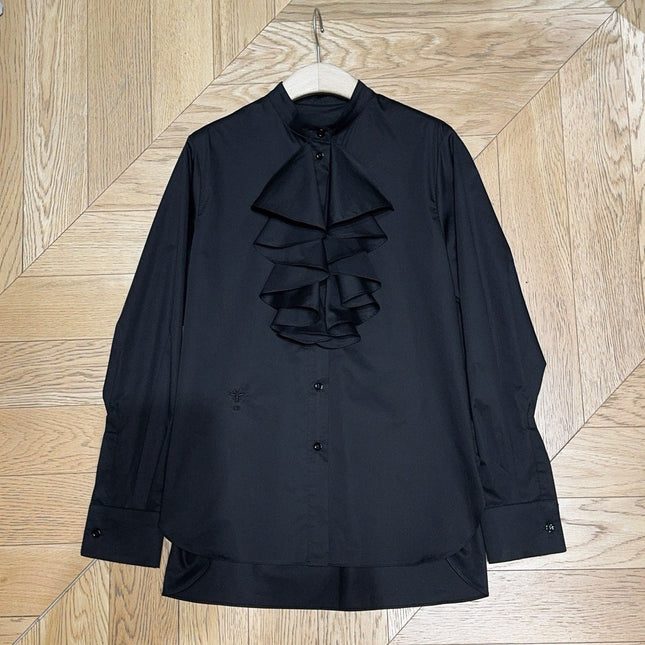 DIOR 25S PLEATED SHIRT 866