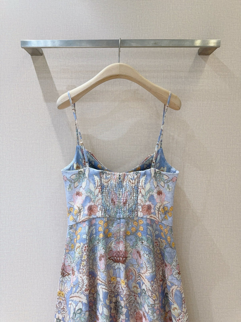 ZIMMERMANN 26S PATTERNED SPAGHETTI STRAP DRESS STYLE 73