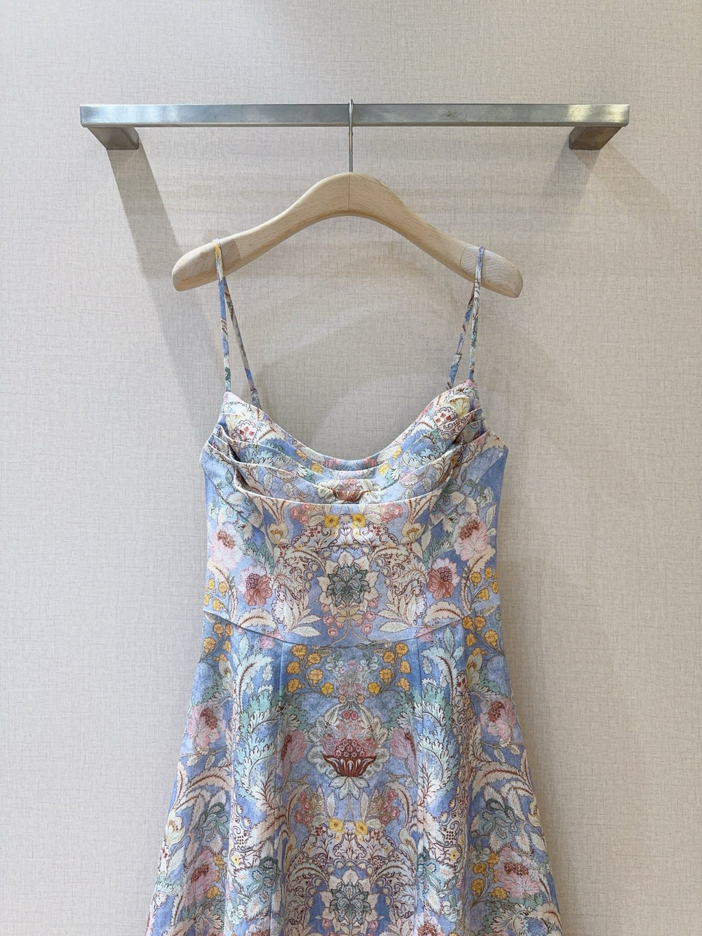 ZIMMERMANN 26S PATTERNED SPAGHETTI STRAP DRESS STYLE 73