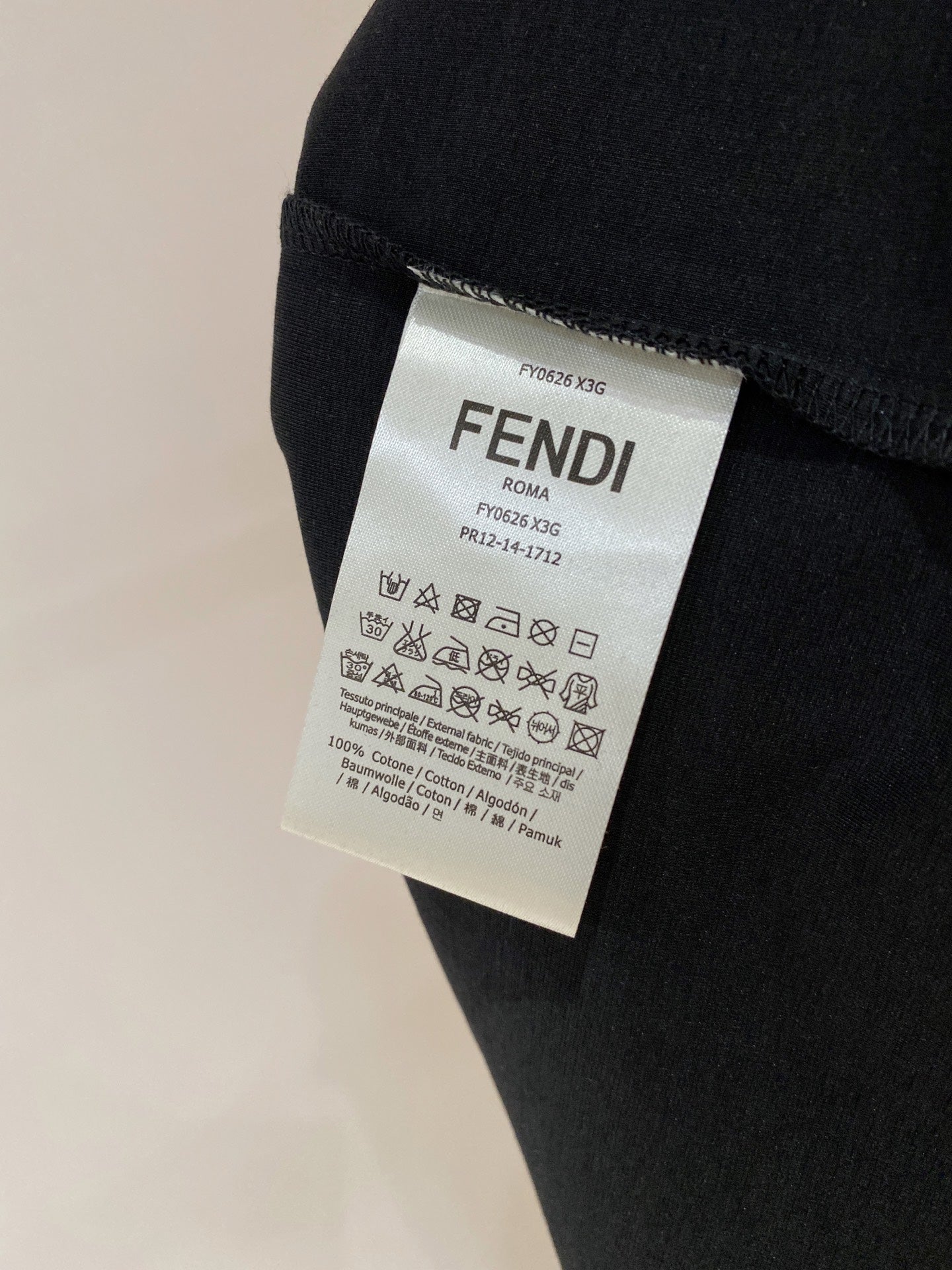 FENDI 26S SHORT SLEEVE T-SHIRT 062