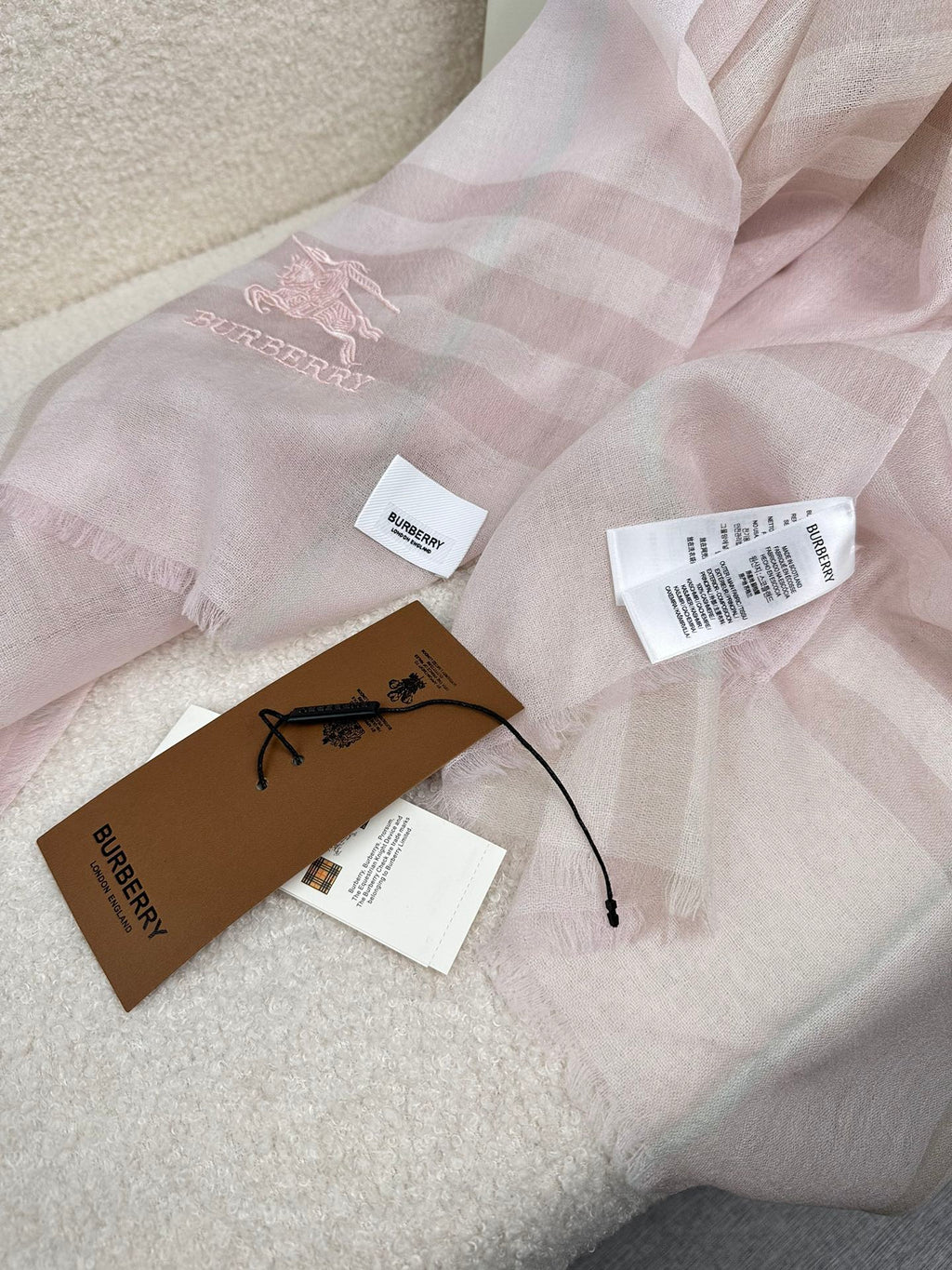 BBR SCARF 220 CM IN CASHMERE 490972