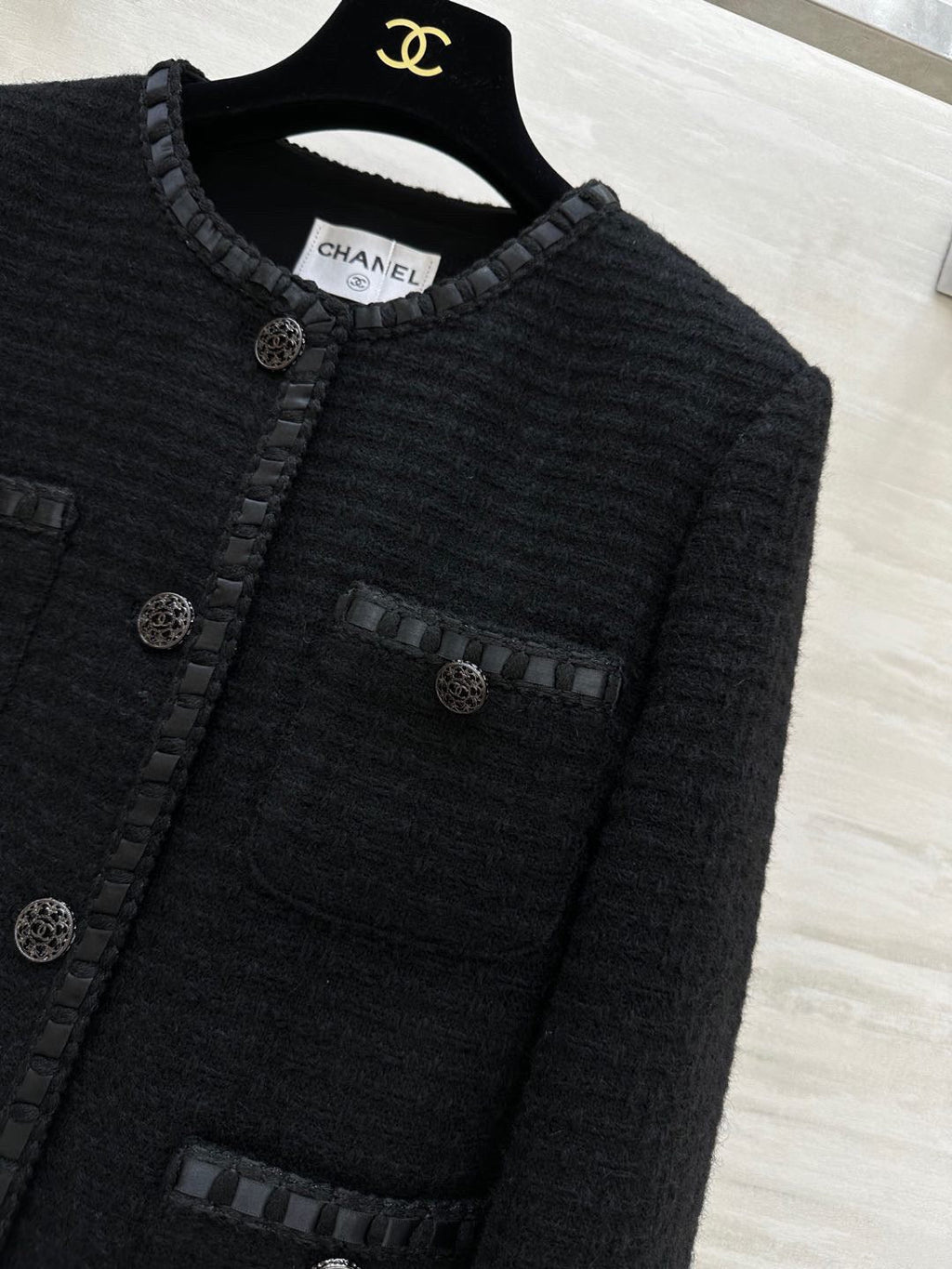 CHANEL 25S TWEED WOOL JACKET 471