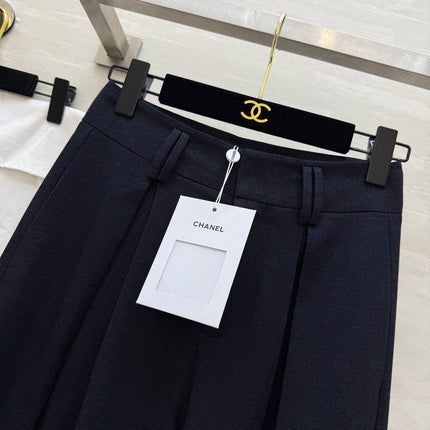 CHANEL 25S WIDE-LEG STRAIGHT PANTS 636