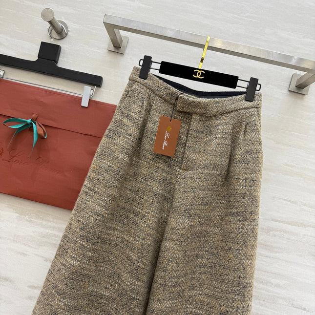 LP 26S WIDE-LEG WOOL PANTS 578