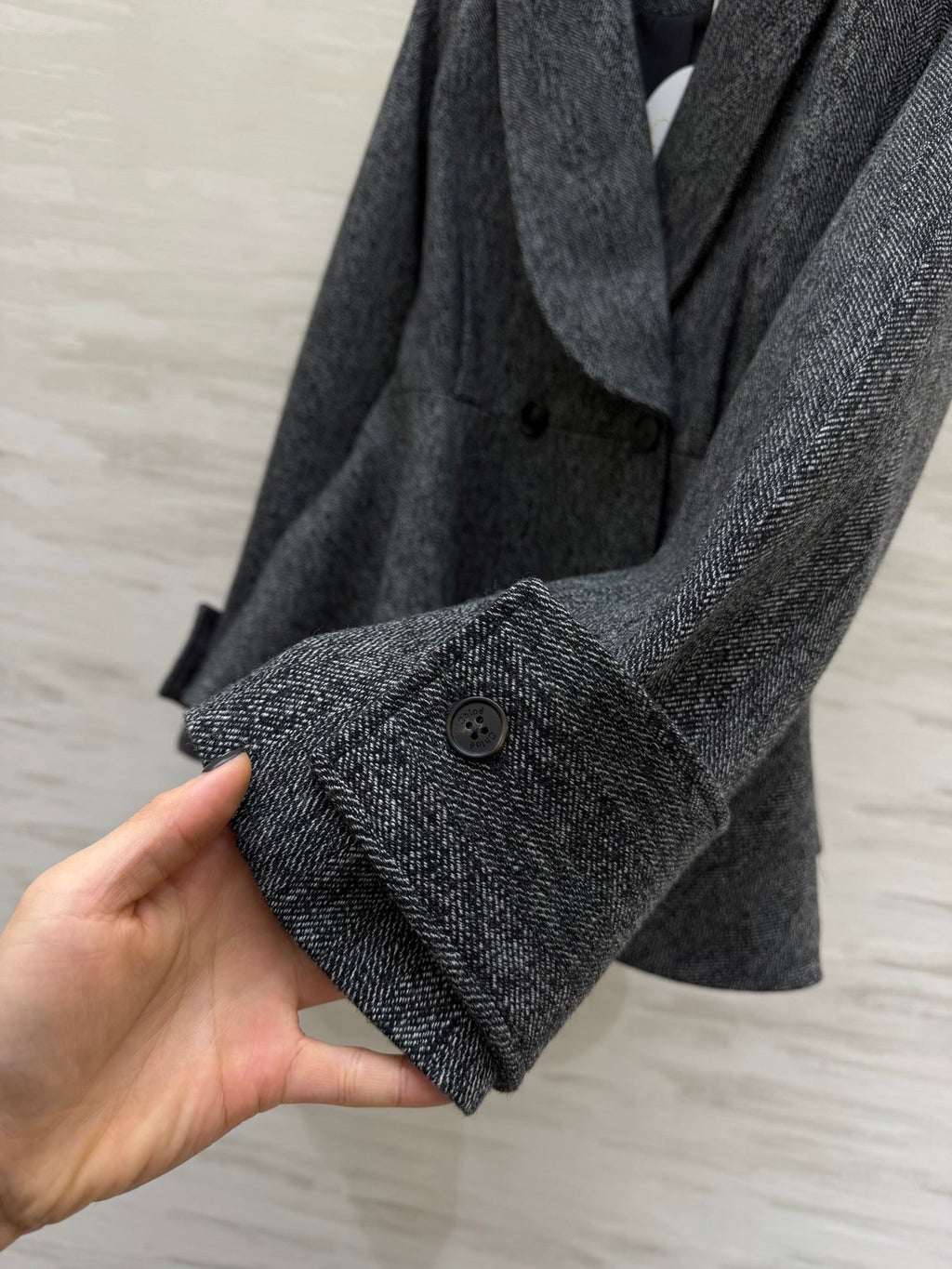 CHLOE DOUBLE BREASTED WOOL JACKET