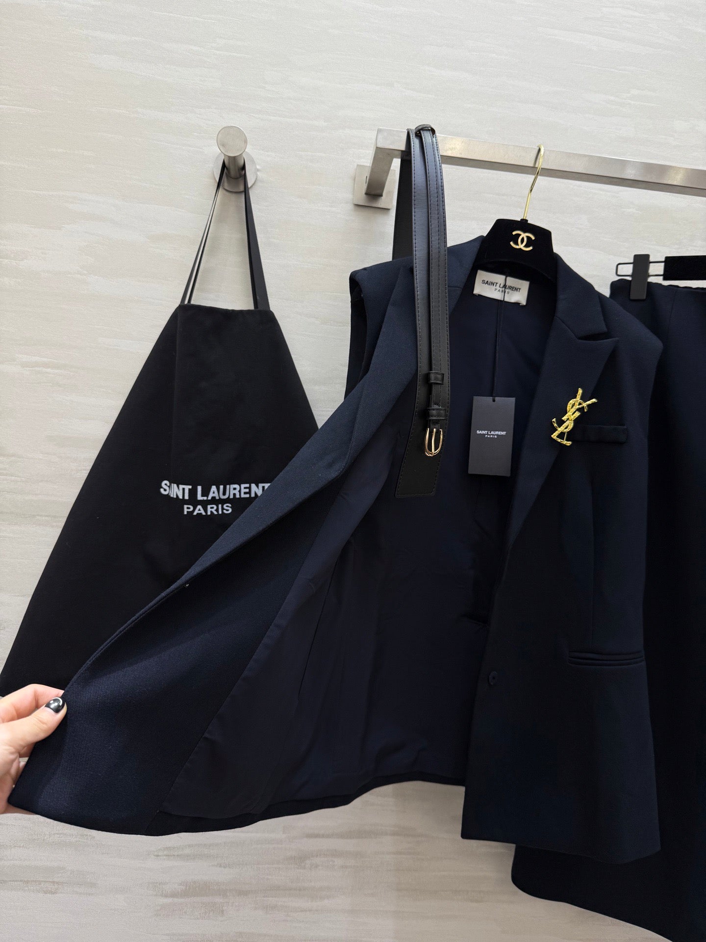 YSL 26S BLAZER AND DRESS SET 354