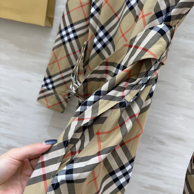 BURBERRY 26S SHIRT DRESS 415
