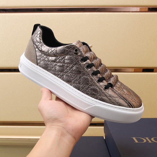 CD STYLISH SNEAKER METALLIC CALFSKIN