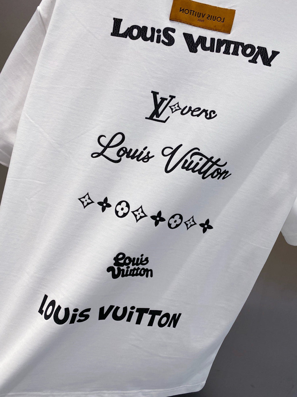 LV BASIC T-SHIRT IN WHITE COTTON 238828