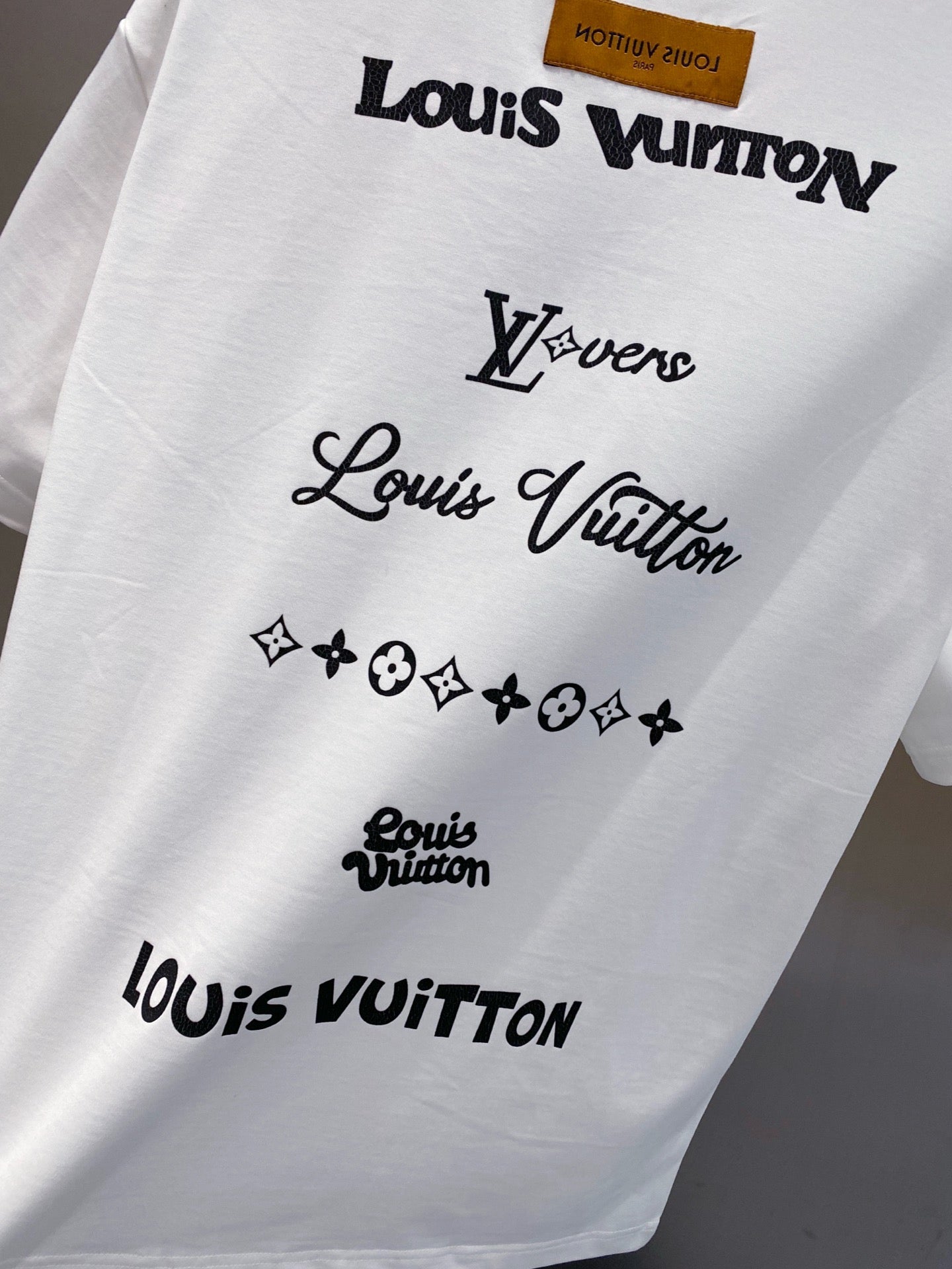 LV BASIC T-SHIRT IN WHITE COTTON 238828