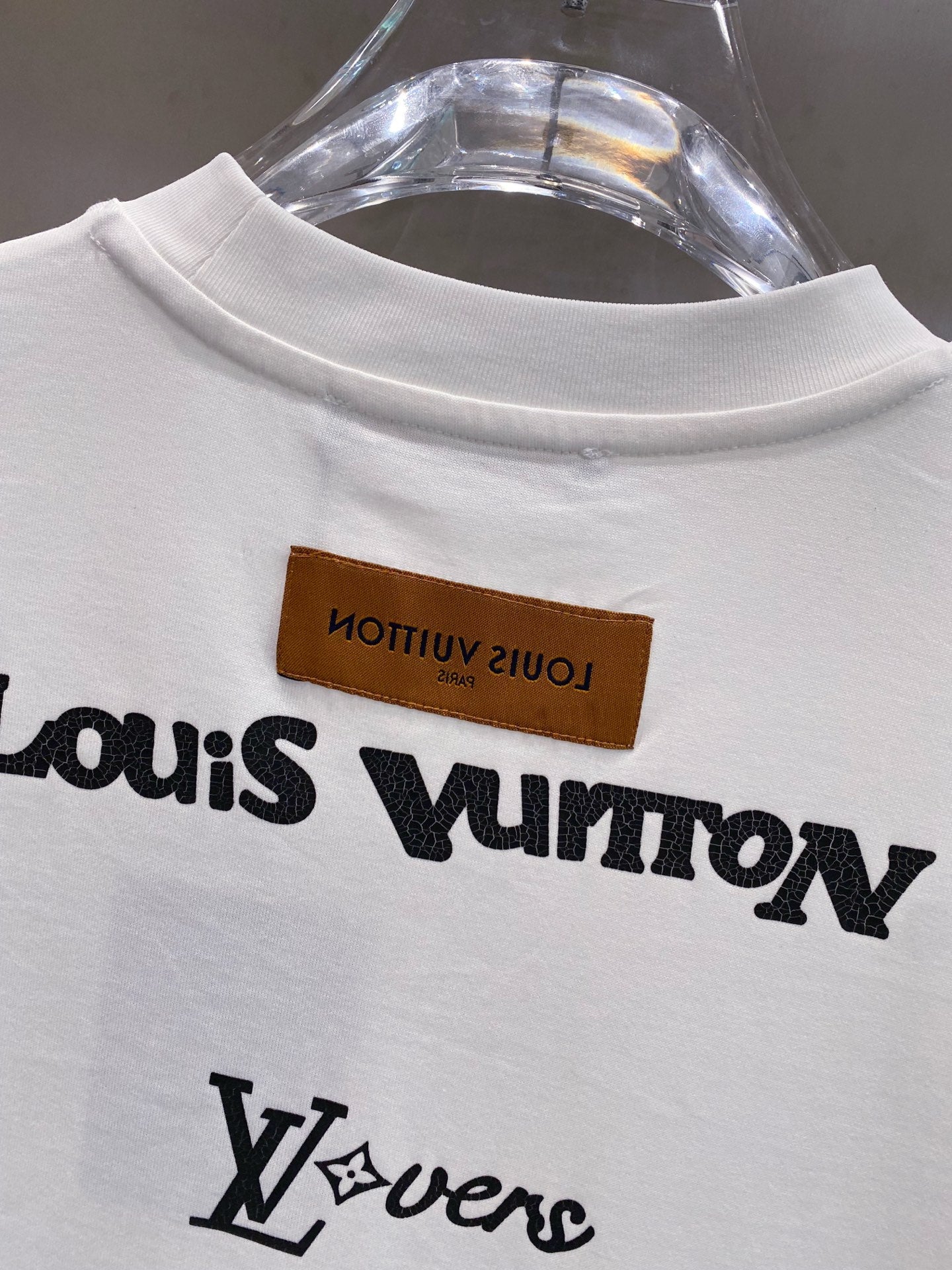 LV BASIC T-SHIRT IN WHITE COTTON 238828