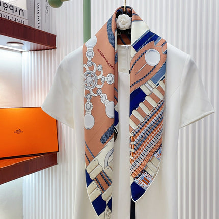 HERMES SCARF 90 IN SILK 147353