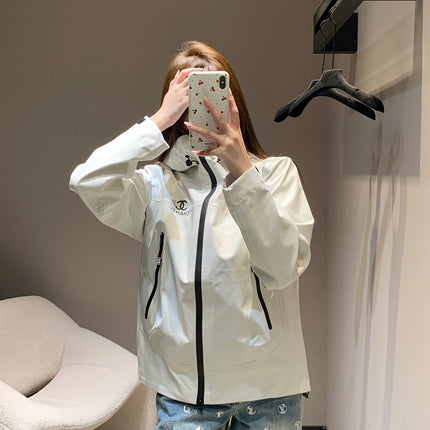 CHANEL 25S HOODED SPORTS JACKET 449